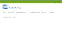 Tablet Screenshot of hansenergy.com
